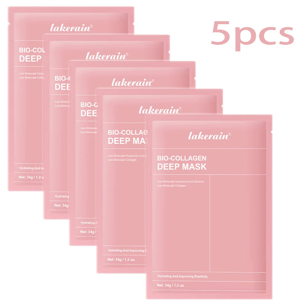 Bio-Collagen Real Deep Collagen Hydrating Overnight Hydrogel Mask