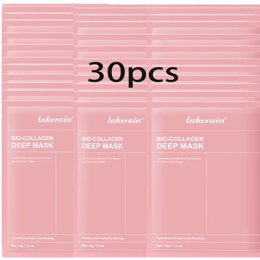 Bio-Collagen Real Deep Collagen Hydrating Overnight Hydrogel Mask