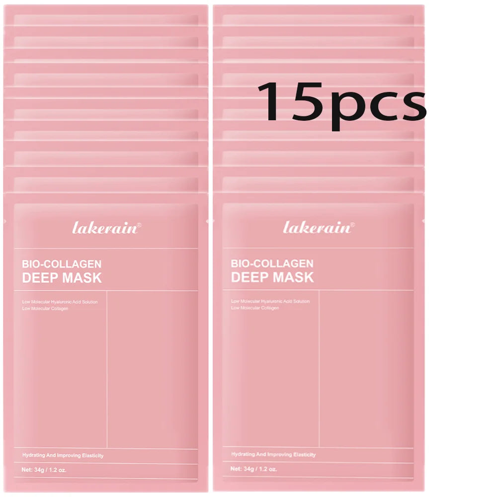 Bio-Collagen Real Deep Collagen Hydrating Overnight Hydrogel Mask