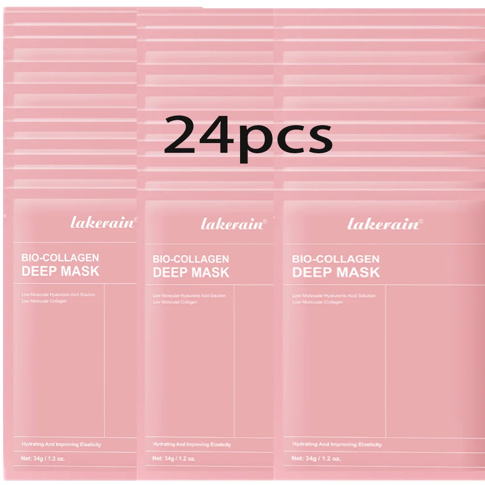 Bio-Collagen Real Deep Collagen Hydrating Overnight Hydrogel Mask