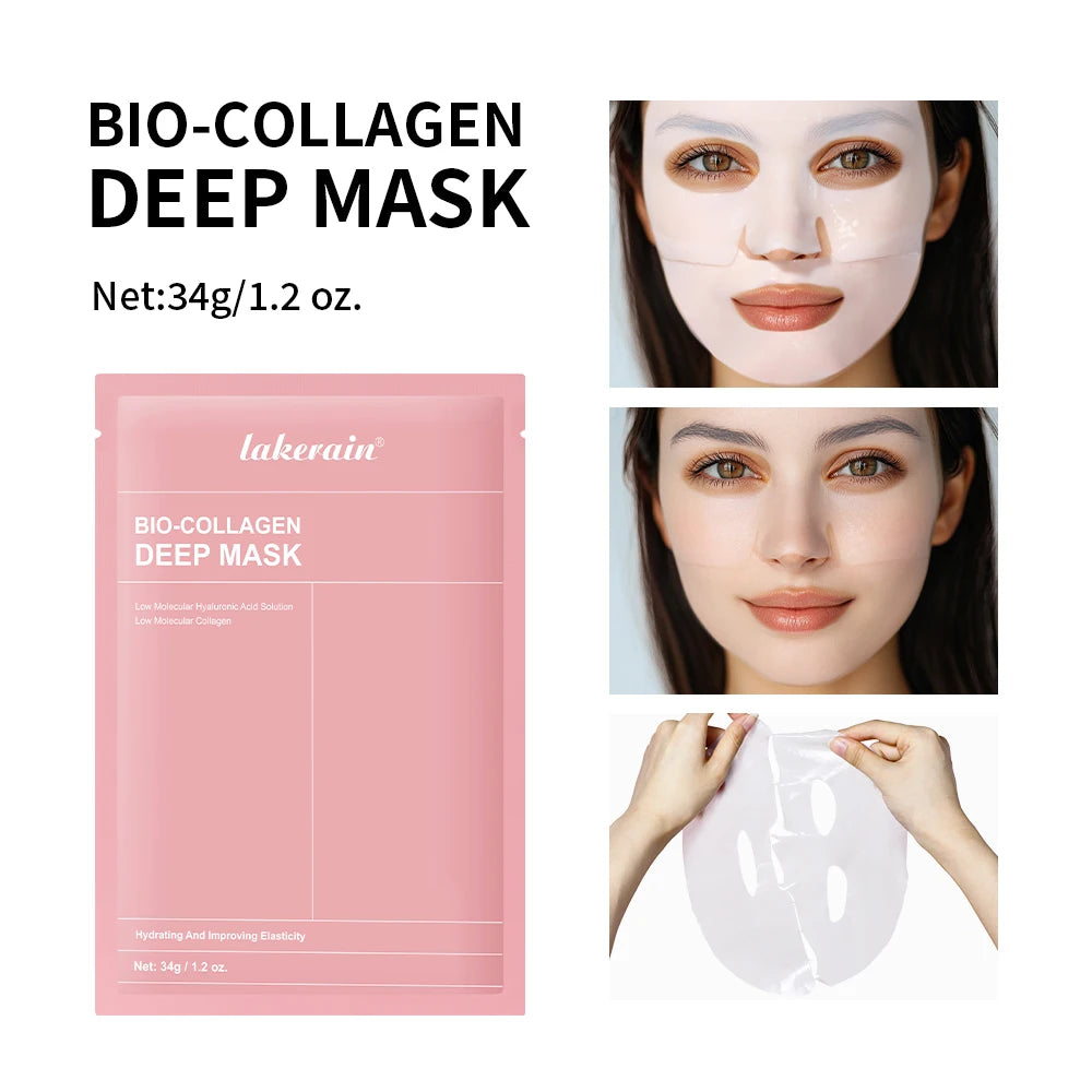 Bio-Collagen Real Deep Collagen Hydrating Overnight Hydrogel Mask