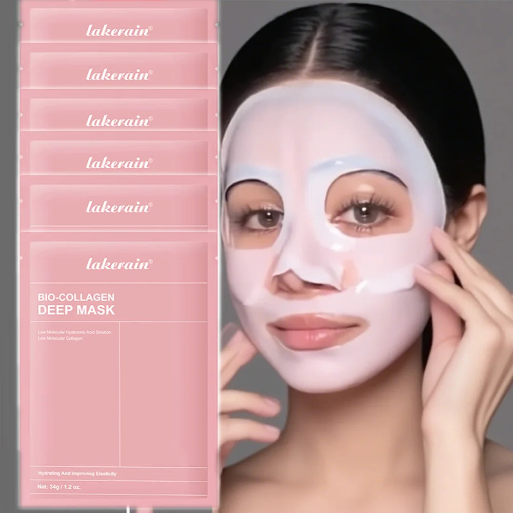 Bio-Collagen Real Deep Collagen Hydrating Overnight Hydrogel Mask