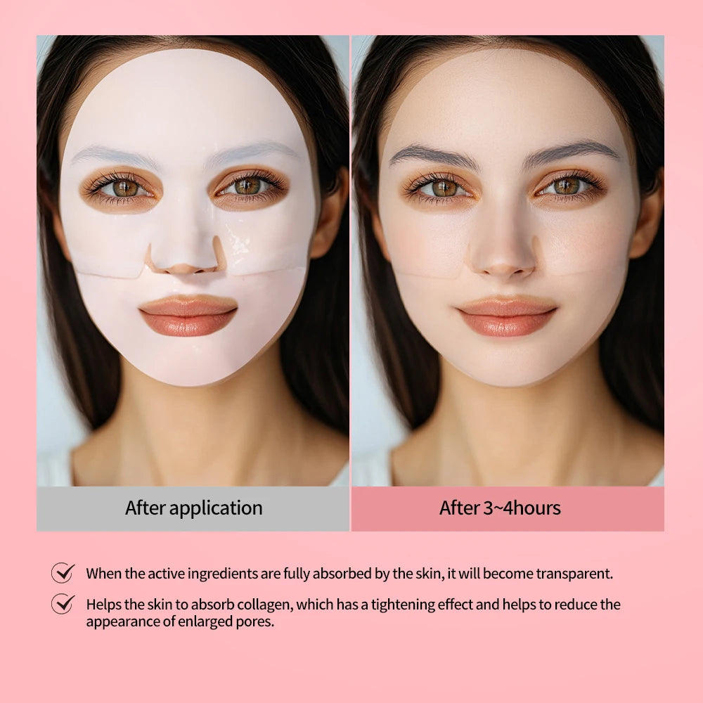 Bio-Collagen Real Deep Collagen Hydrating Overnight Hydrogel Mask