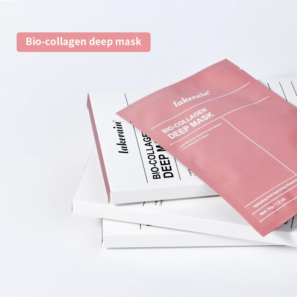Bio-Collagen Real Deep Collagen Hydrating Overnight Hydrogel Mask
