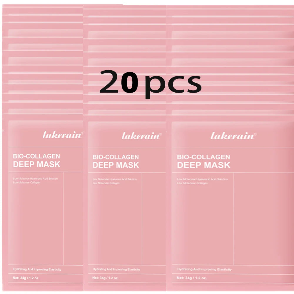 Bio-Collagen Real Deep Collagen Hydrating Overnight Hydrogel Mask